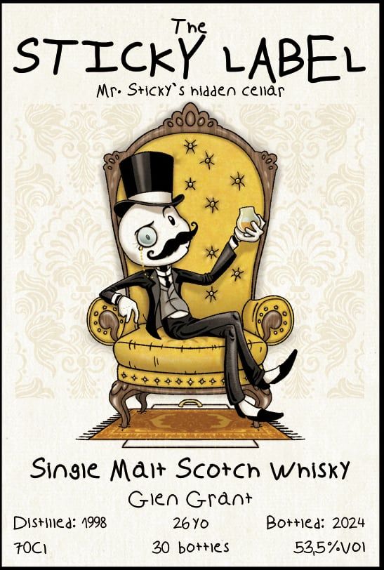 Glen Grant 26 y 1998 53,5% Mr. Sticky