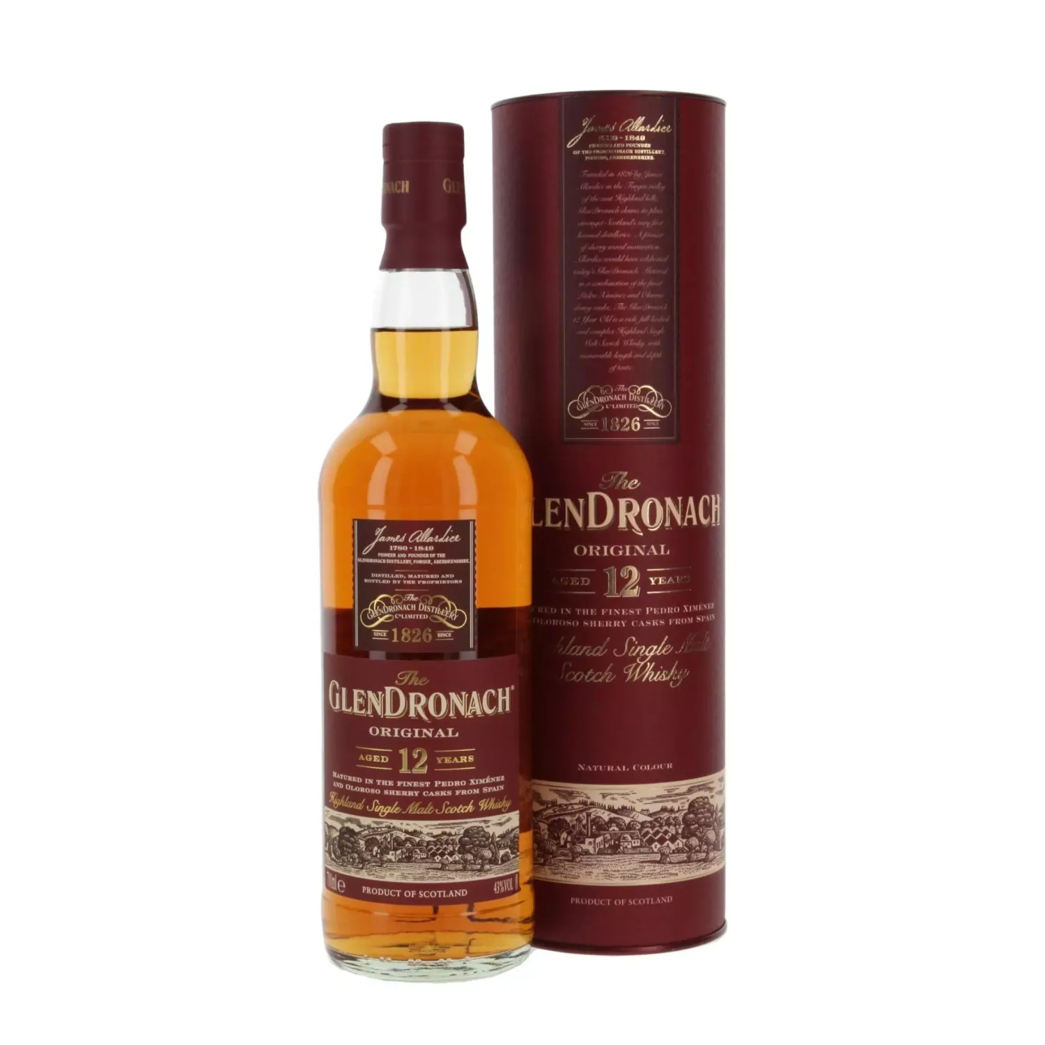 Glendronach 12 year 46% 42