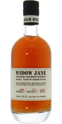 Widow Jane 10 years - Bourbon    cask 1086  45.5%