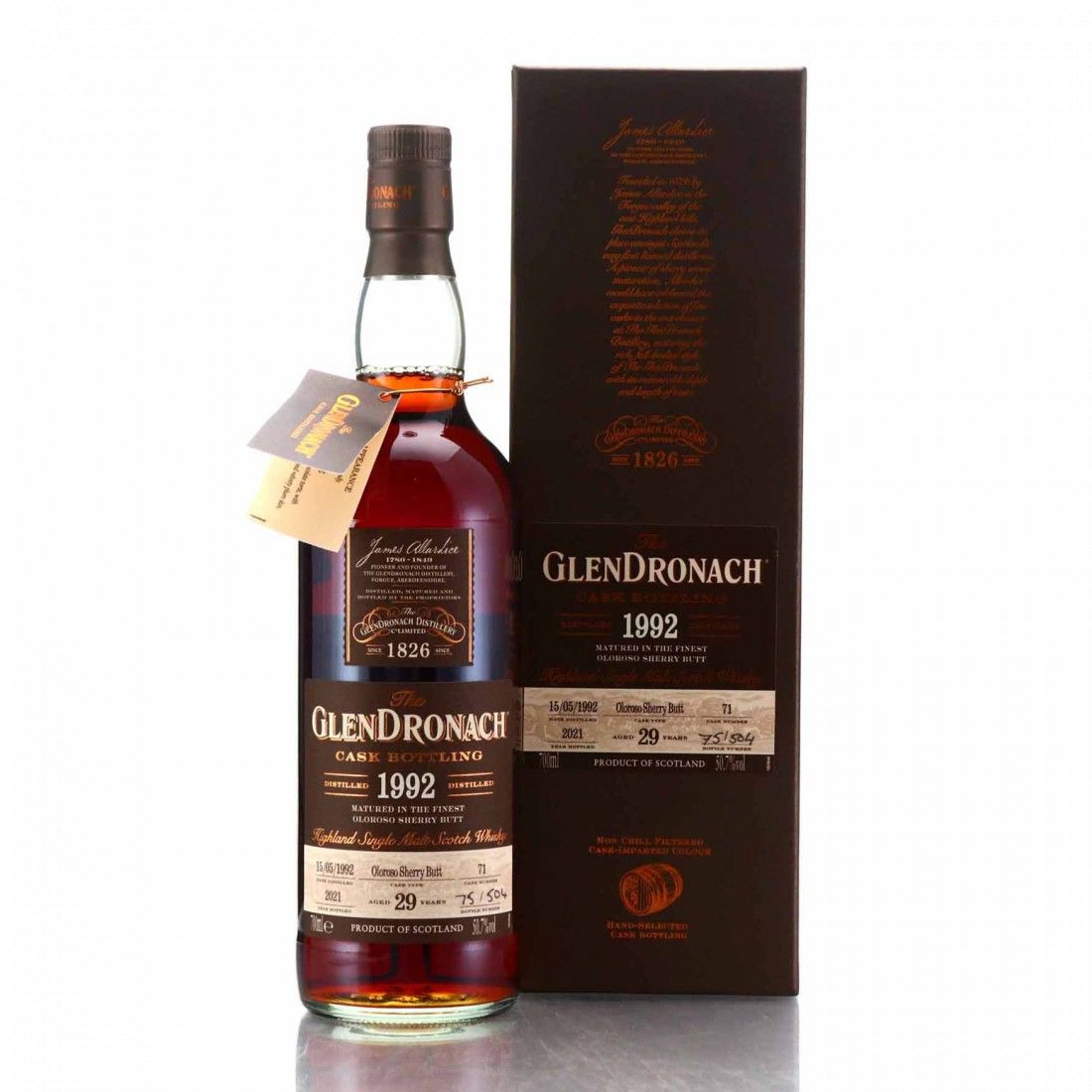 Glendronach 1992 - 29 Year Old Cask 71 - Batch 19