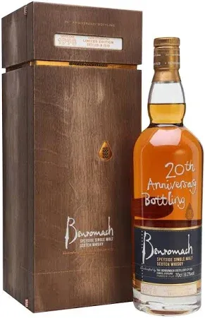 Benromach 1998 20th Anniversary Bottling 56.2%