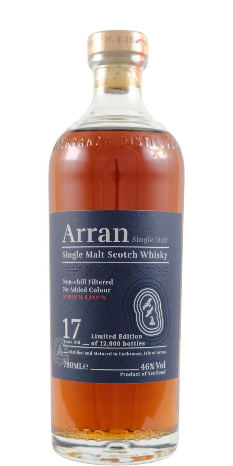 Arran 17 Year old - 46°