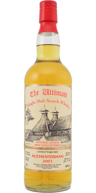 AUCHENTOSHAN THE ULTIMATE 2003 10 YEARS  46 %