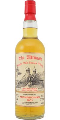 AUCHENTOSHAN THE ULTIMATE 2003 10 YEARS 46 % AUCHENTOSHAN THE ULTIMATE 2003 10 YEARS 46 %