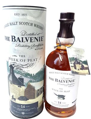 Balvenie 14 years The week of Peat 2019 48,3%