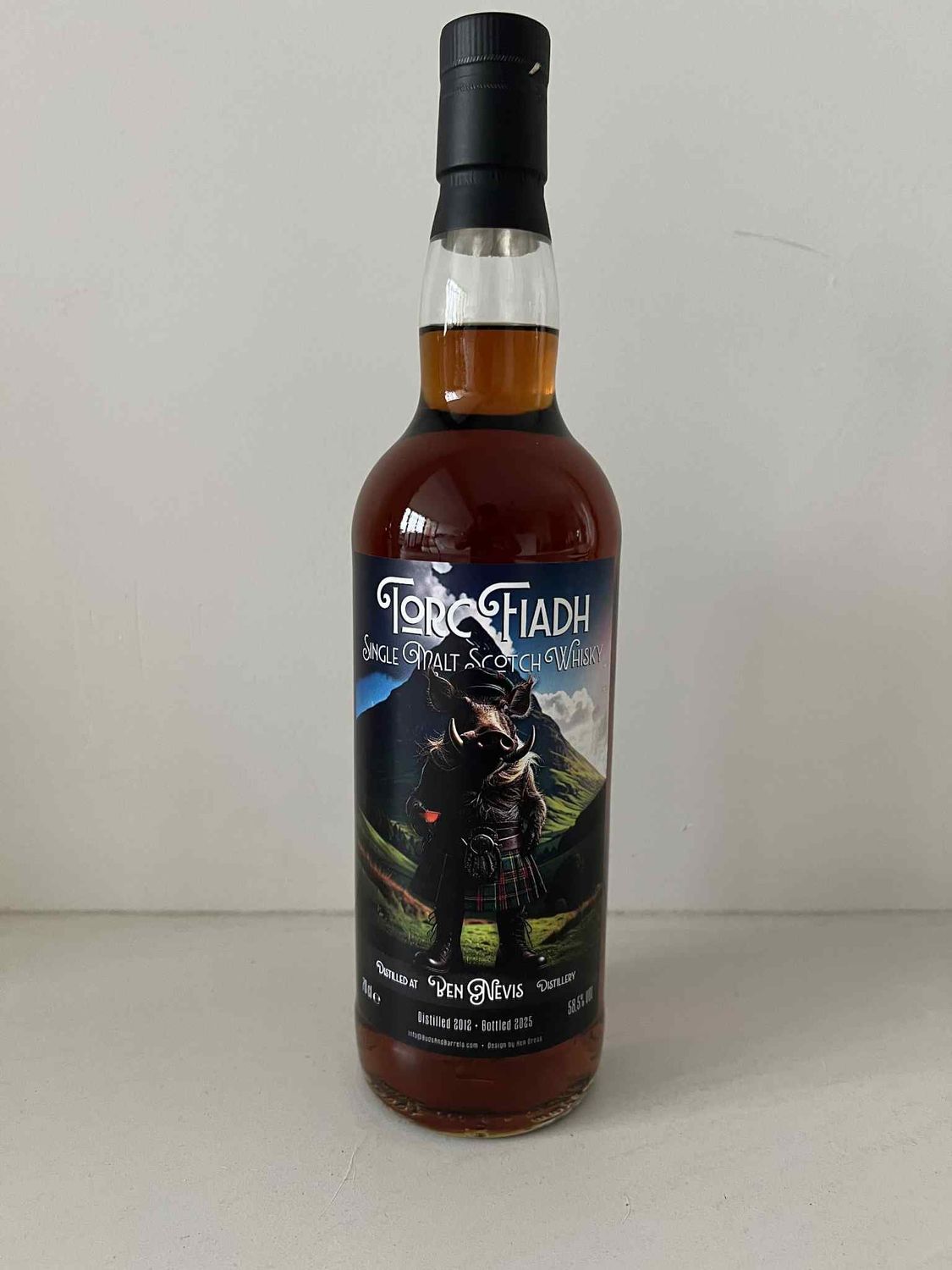 Fesitval Botteling : Ben Nevis 2012 58,5% - Full Oloroso Sherry Matured Fesitval Botteling : Ben Nevis 2012 58,5% - Full Oloroso Sherry Matured