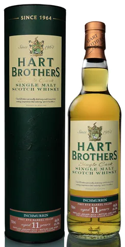 Inchmurrin 11 y Rye cask  46% Hart Brothers