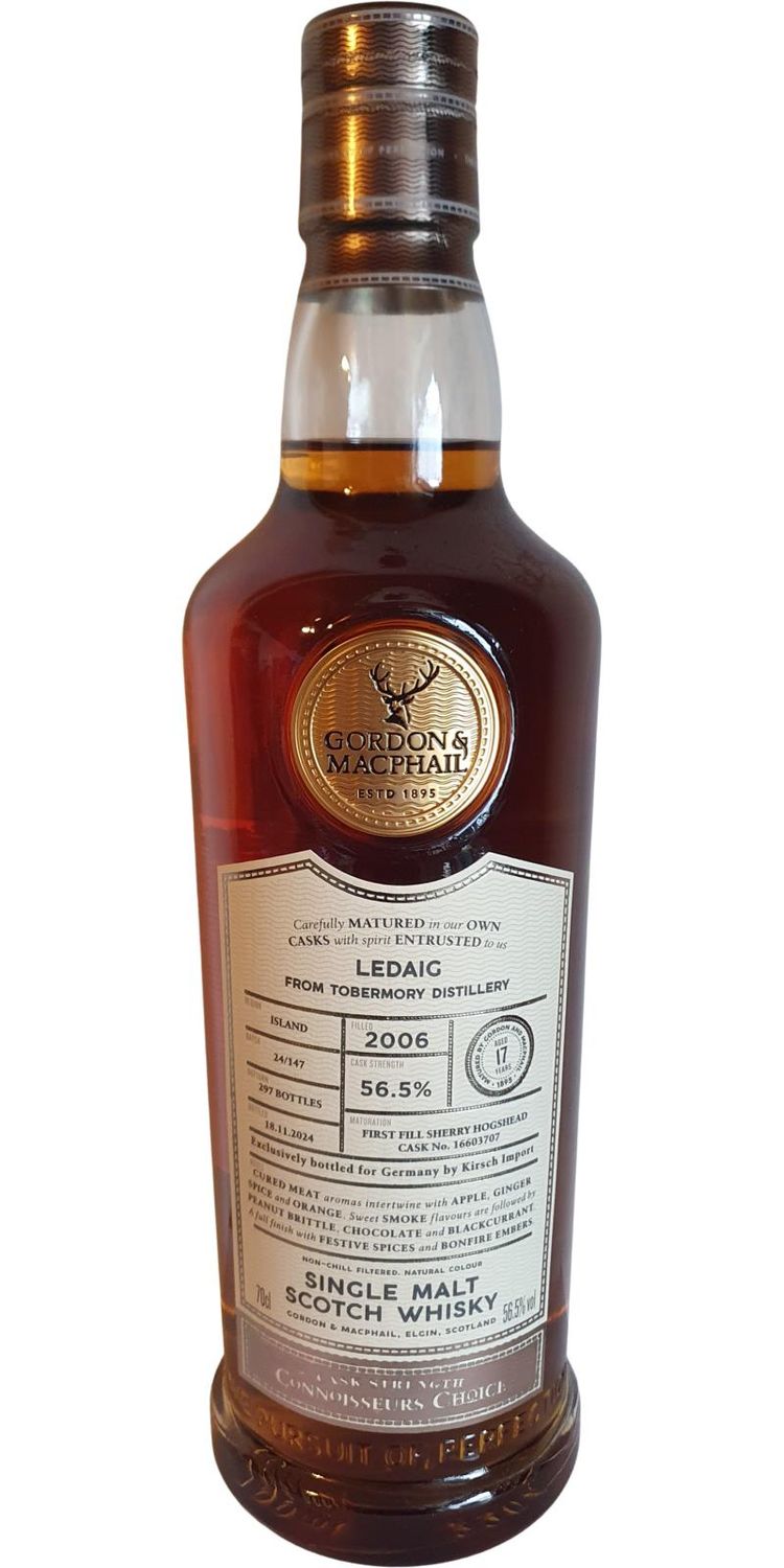 Ledaig 17 y 2006 56.5% GM Germany Exclusive Ledaig 17 y 2006 56.5% GM Germany Exclusive