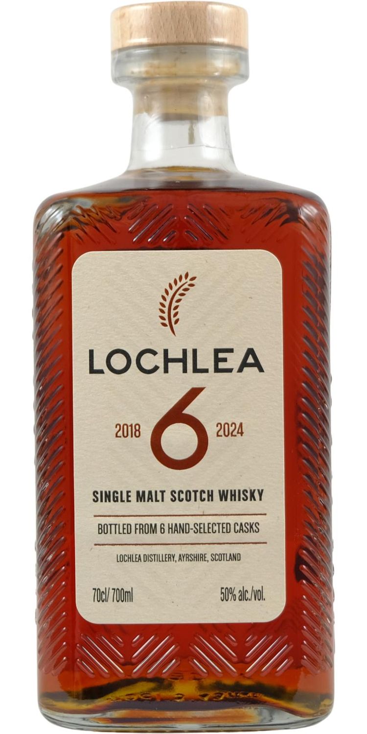 Lochlea 2018/2024 - 6 y.o. - 1st Fill Bourbon & Oloroso Sherry Casks #132, 135, 138 & 250, 251, 252