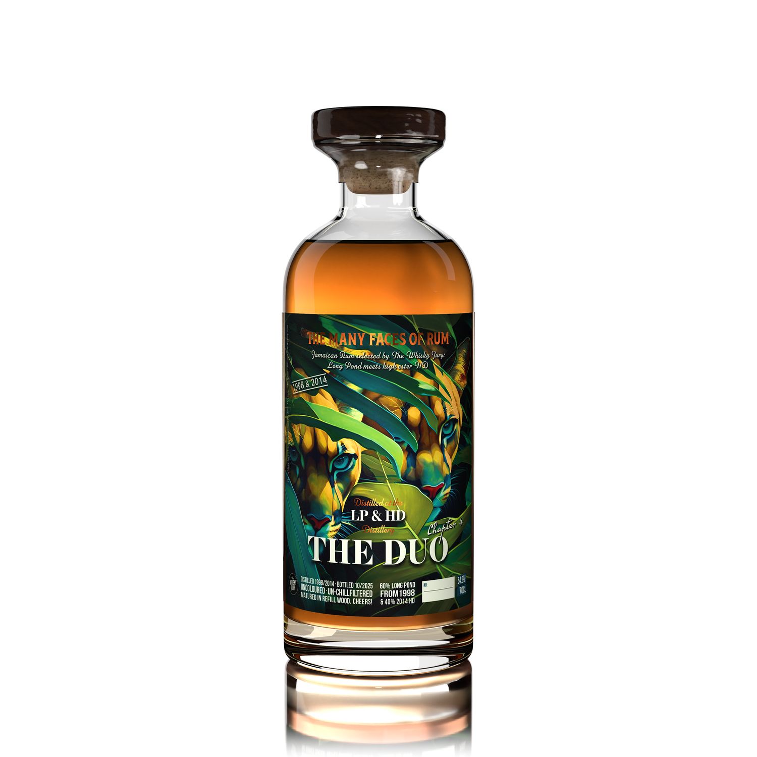 The Many Faces of Rum, The Duo, Chapter 4   LP/HD 1998/2014  54.2% - The Whisky Jury