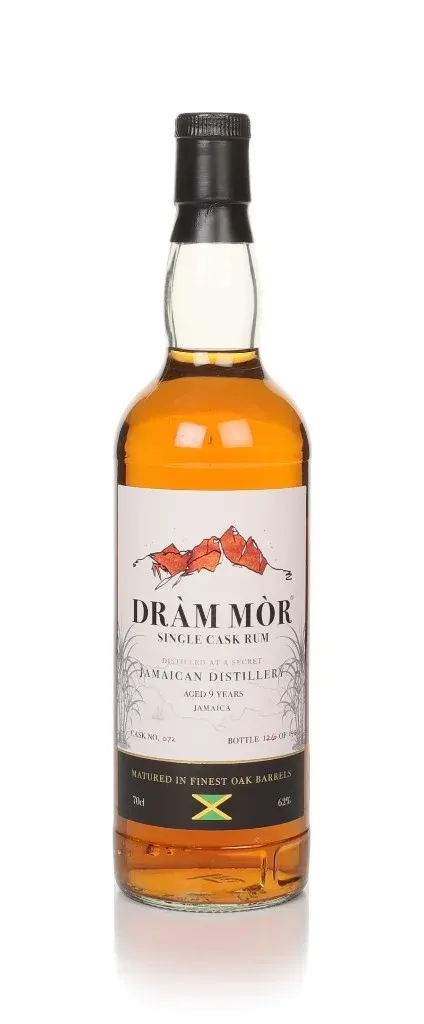 Secret Jamaican 9 Year Old (cask 72) - Dràm Mòr 70cl Rum