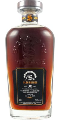 GLENROTHES 1995 30Y 58,4°SV