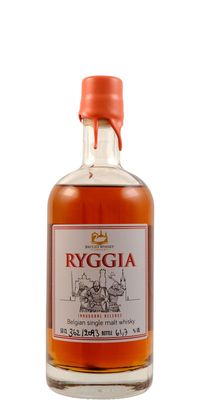 Bruges whisky 3 year inaugural Ryggia 61,7%