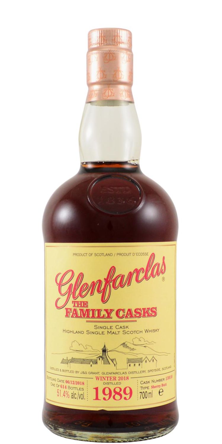 Glenfarclas 1989 - Family Cask - Cask 13010 - 51,4°