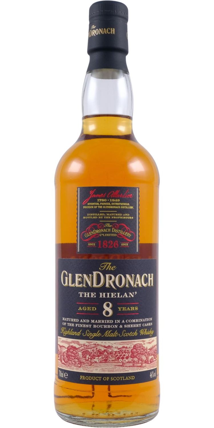Glendronach 8 Year Old The Hielan - 46°