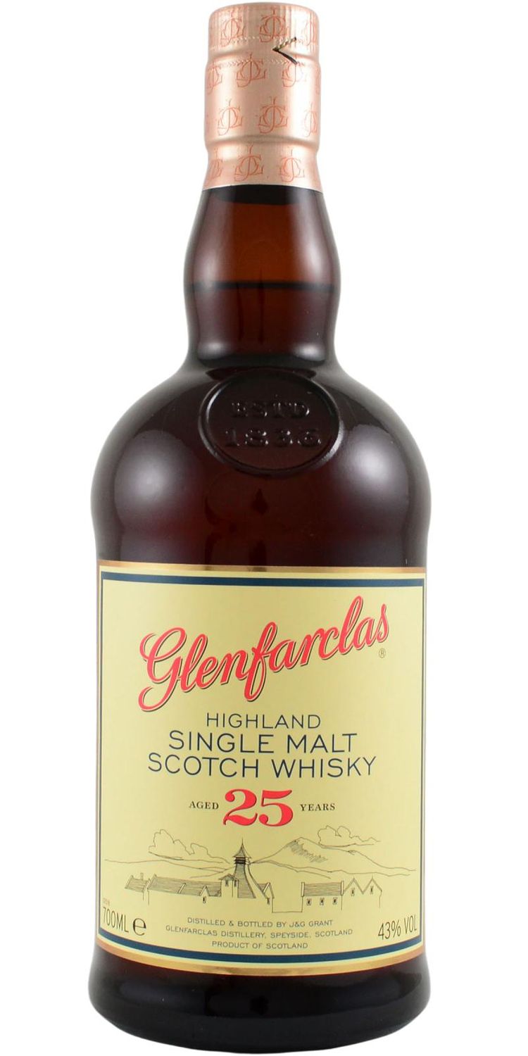 Glenfarclas 25 y  43%