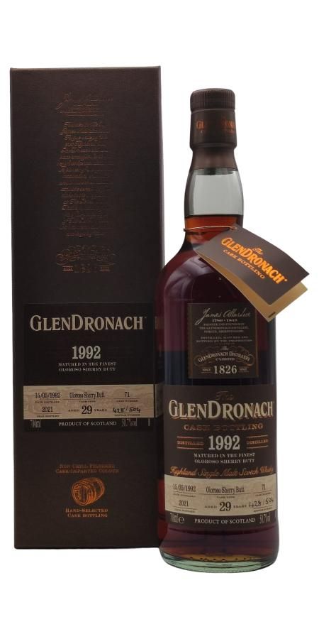 Glendronach 1992 - 29 Year Old Cask 71 - Batch 19  50,7%
