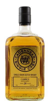 Cambus 1991 - 28 Year Old - Cadenhead - 55,8°