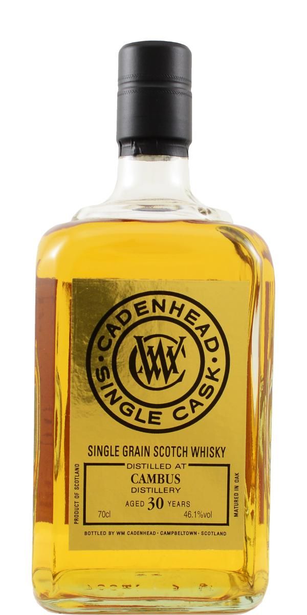 Cambus 1988 - 30 Year Old - Cadenhead - 46,1°