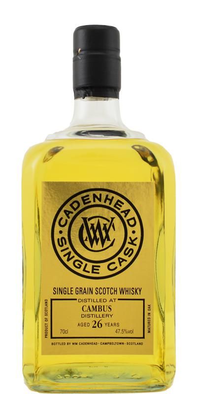Cambus 1988 - 26 Year Old - Cadenhead - 47,5°