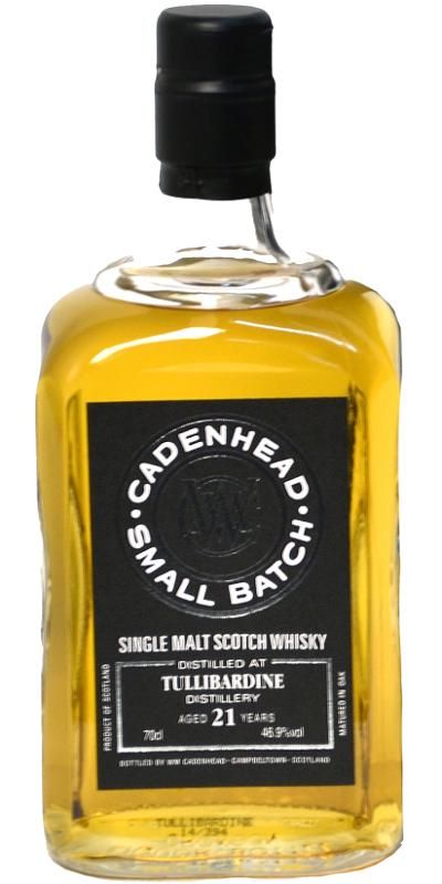 Tullibardine 1993 - 21 Year Old - Cadenhead 46,9°