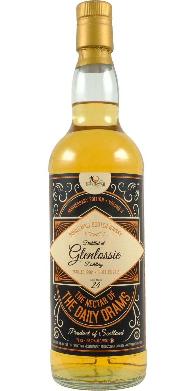 Glenlossie 1992 - 24 years - The Nectar of Daily Dram   50,7%