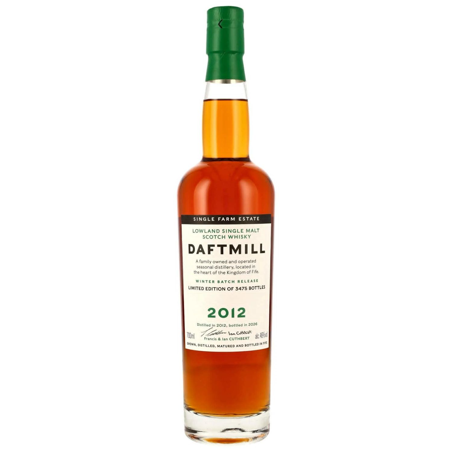 Daftmill 2012 Winter release 2026 46%