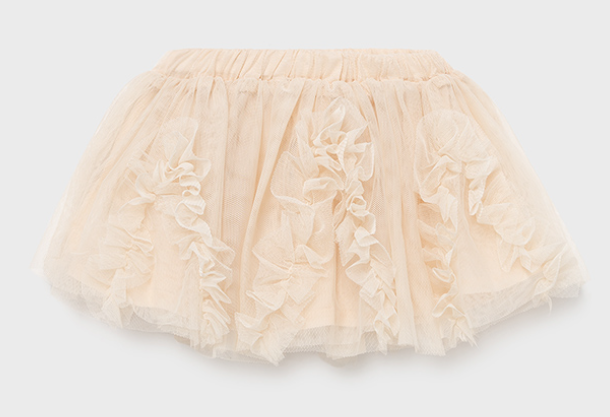 Mayoral Baby Tull rokje beige
