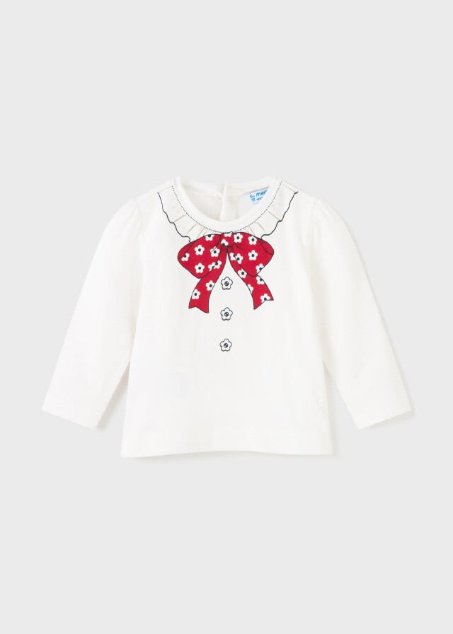 Mayoral baby longsleeve rode strik