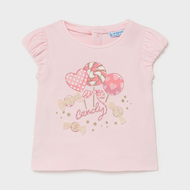 Mayoral baby t-shirt candy roze