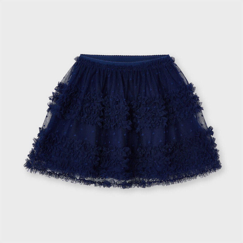Mayoral Blauwe tulle rok