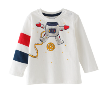 Newness Longsleeve astronaut baby