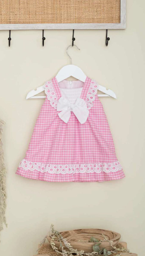SUPER DEAL Cuka Kleedje roze voor BABY