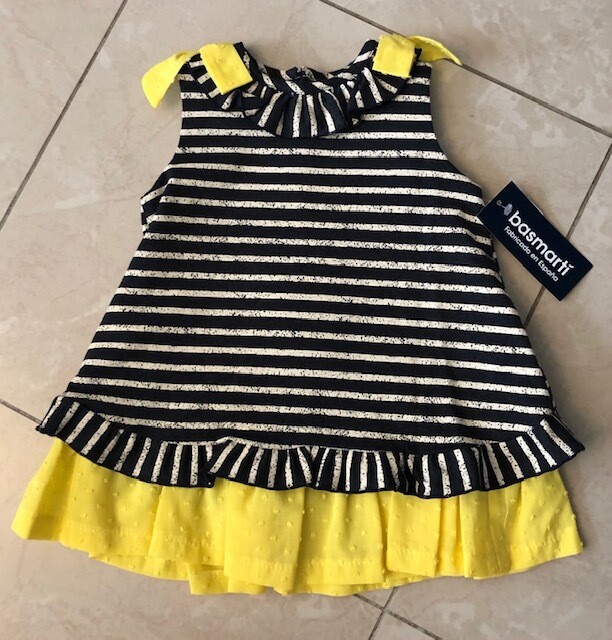 SUPER DEAL Basmarti gestreept kleedje BABY