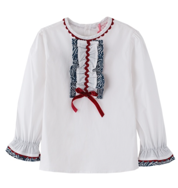 Newness Hemd met strikje