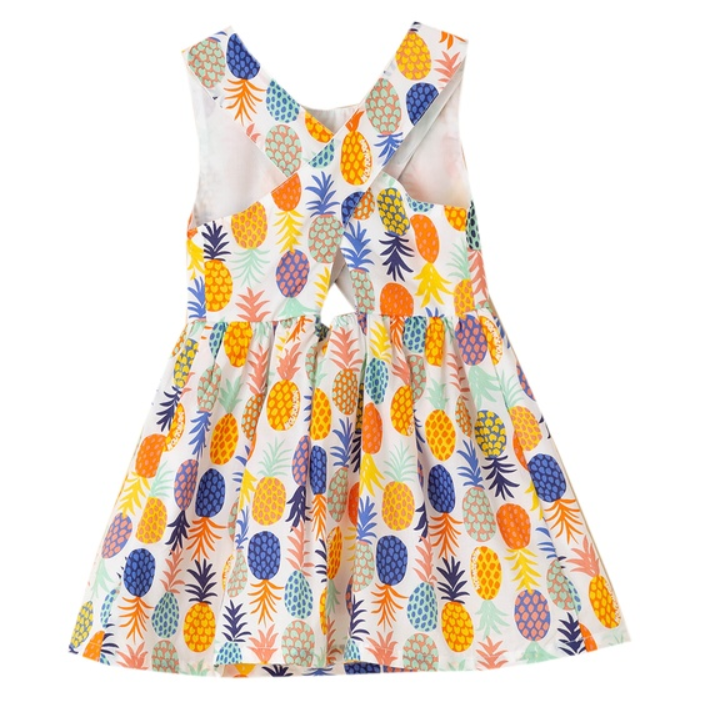 Newness Kleedje met ananas