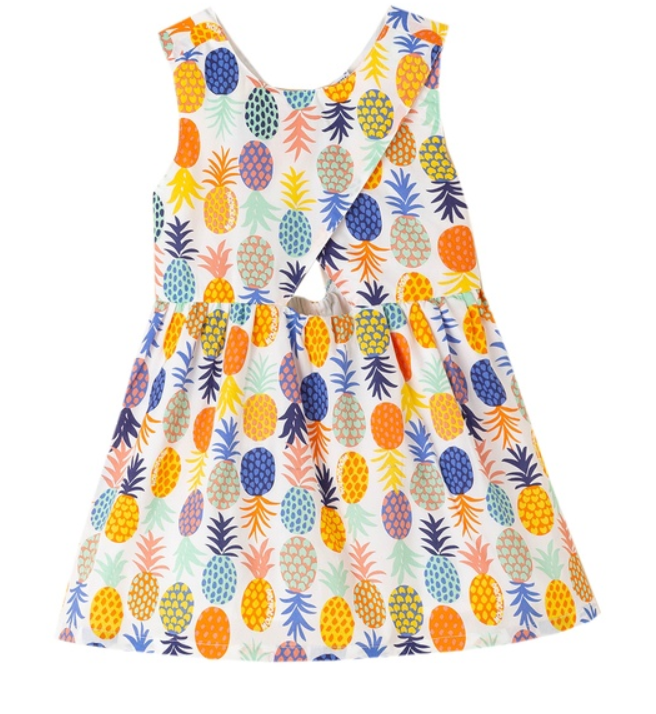 Newness Kleedje met ananas