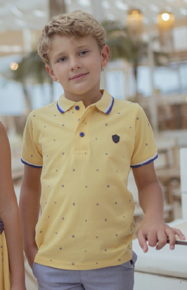 Miranda Polo Jongen GEEL
