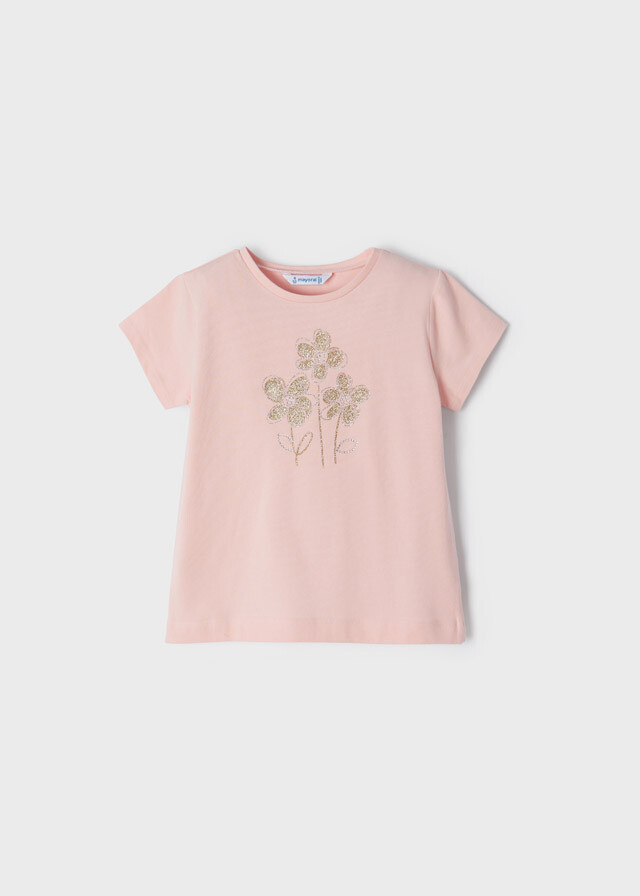 Mayoral Roze Basic T Shirt