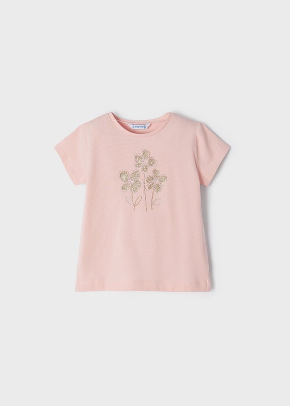Mayoral Roze Basic T Shirt