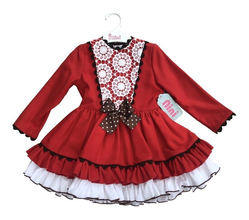 NINI rood kleed