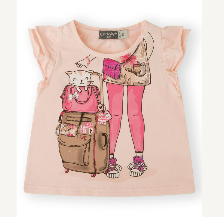 Canada House Baby t-shirt Ete Sauvage
