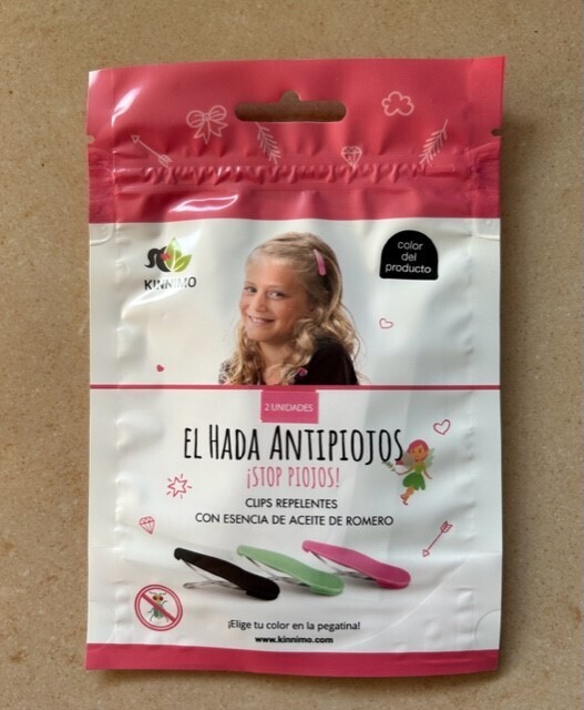 INCA Haarspelden Anti luizen ZWART