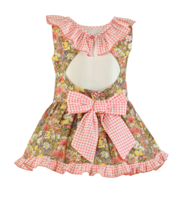 Miranda Zomer24 Kleedje met Corail Strik
