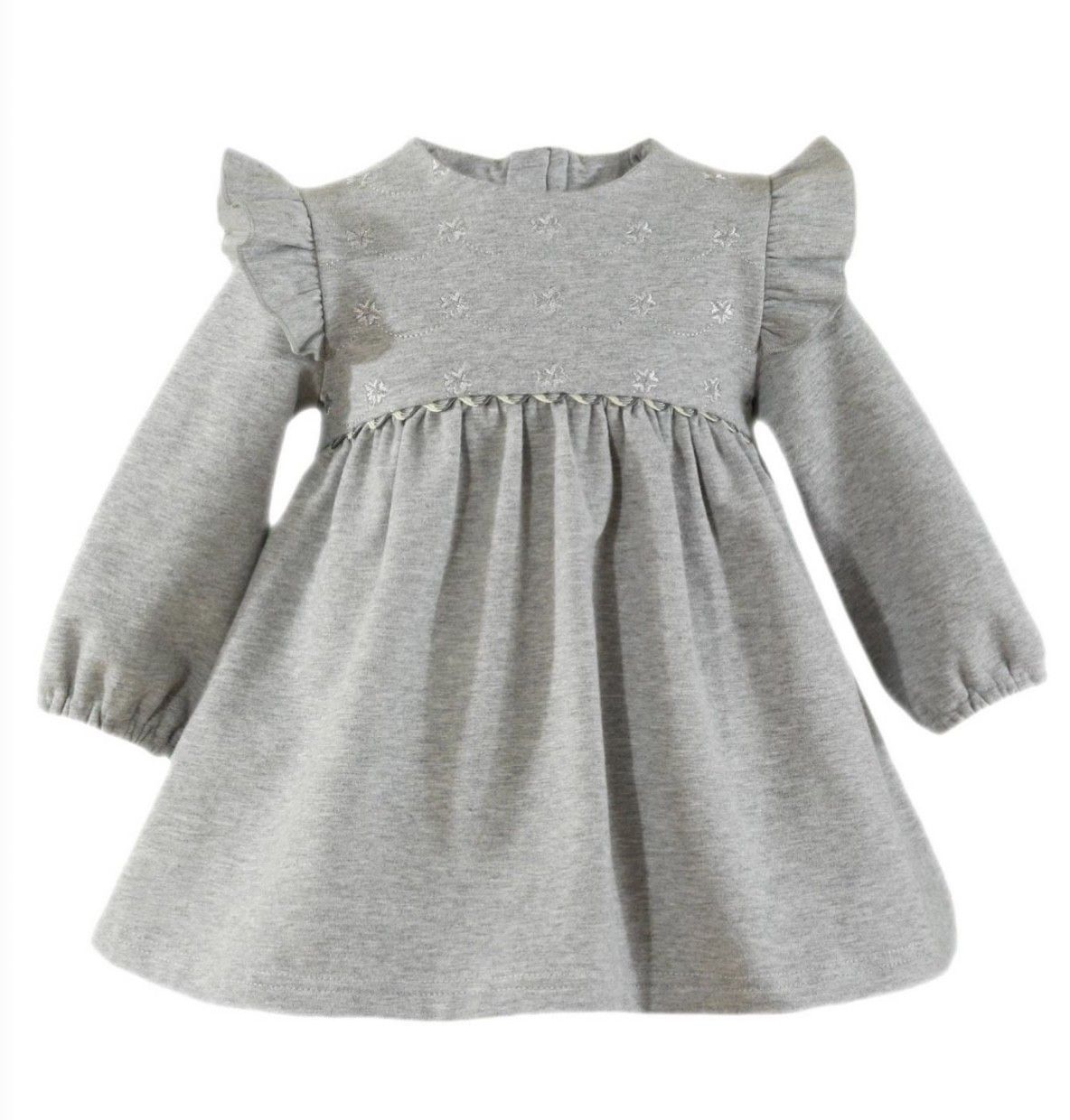 Miranda baby kleedje grijs