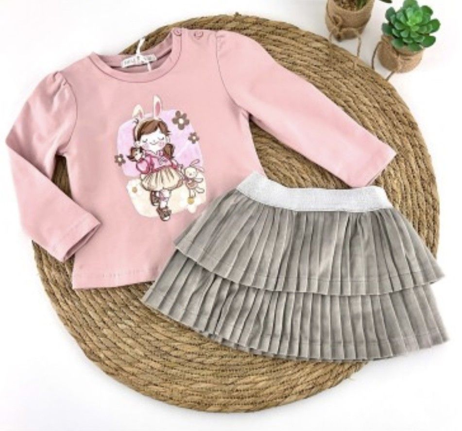 Alma Petit roos setje meisje