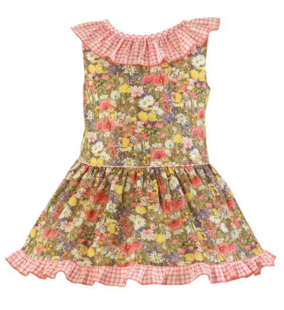 Miranda Zomer24 Kleedje met Corail Strik