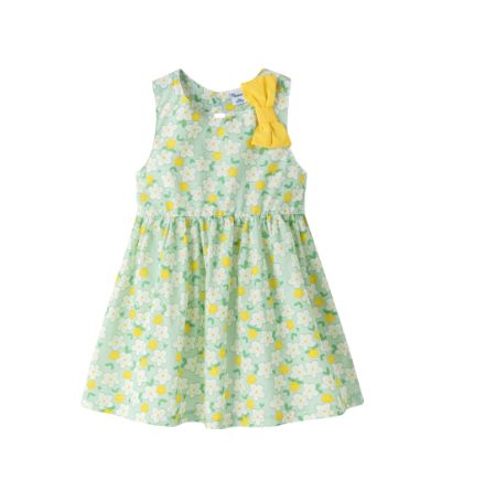 Newness Kleedje Gele bloemen