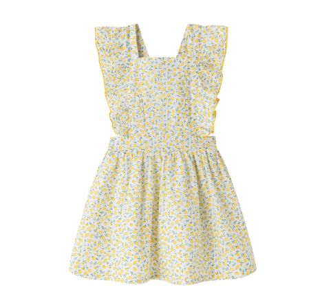 Newness Kleedje Flores Amarillas