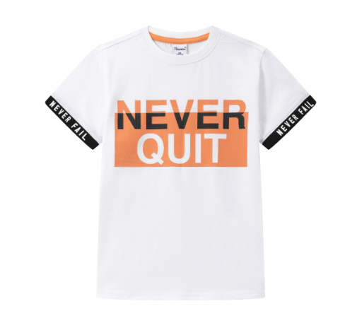 Newness Jongens t shirt Never Quit